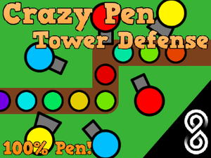 play Crazy Pen Tower Defense