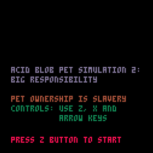 play Acid Blob Pet Simulation 2: Big Responsibility