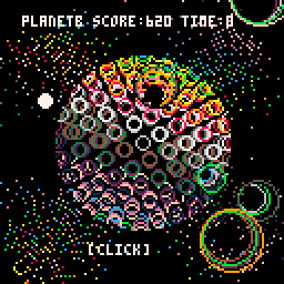 play Planet B (Shooter 1021Bytes)
