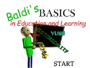 Baldi'S Basics (My Version)