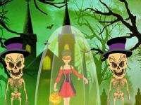 play Escape Girl From Evil Skeleton
