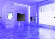 play Distinctive Blue Room Escape