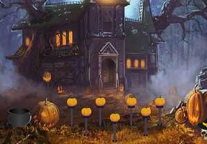 play Terrible Halloween Cat Escape
