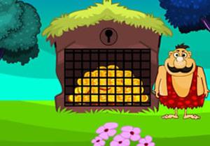 play Caveman Treasure Escape