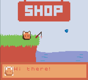 play Catgoesfishing -Gameboy Version