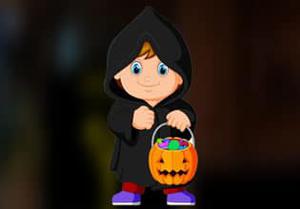 play Halloween Boy Escape (Games 4 King)