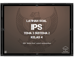 play Latihan Soal Kelas 4 - Ips - Tema 3 Subtema 2