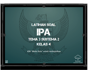 play Latihan Soal Kelas 4 - Ipa - Tema 3 Subtema 2