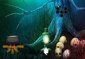play Halloween Crazy Hat Escape