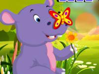 play Cute Hippo Calf Escape