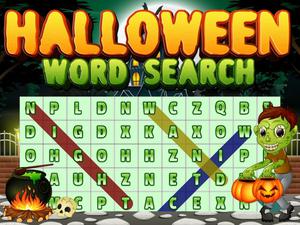 play Halloween Words Search