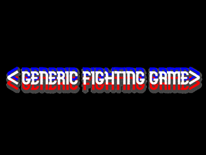 play Generic Fighting Game