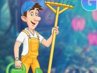 play Joyful Gardener Escape