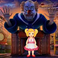 play Big- Halloween Scary Clown Circus Escape Html5