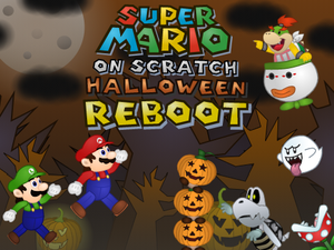 play Super Mario On Scratch Halloween Reboot - Html Port