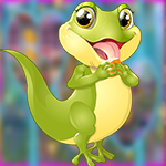 play Funny Green Lizard Escape