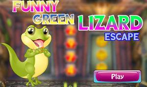 play Funny Green Lizard Escape