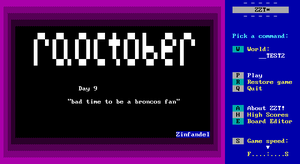 play Raoctober Day 9 - 
