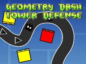 play Geometry Dash Tower Defense