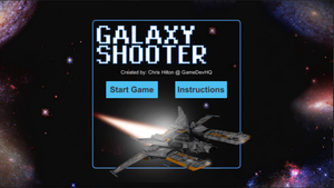 play 2D Galaxy Shooter