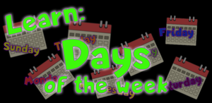 Learn: Days Of The Week