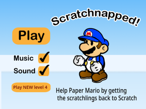 play Scrachnapped Paper Smg4 Edition