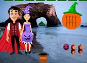 play Halloween Beach 17