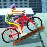 play Roof Bike Stunt