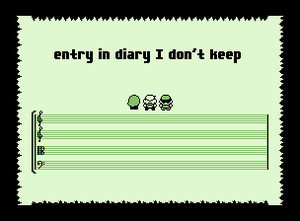 play Entry In Diary I Don'T Keep: The Game