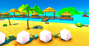 play Islandville. Low Poly Resort