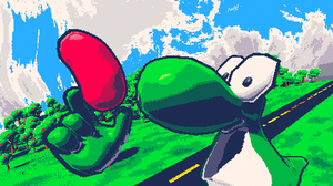 play Yosh Eat Bean 2