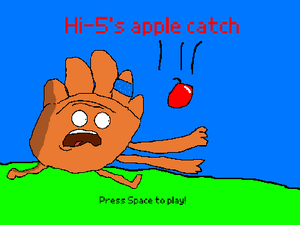 play Hi-5'S Apple Catch