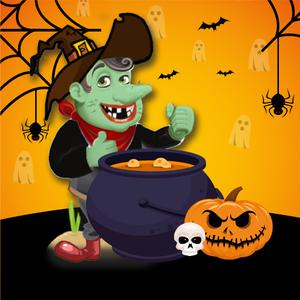 play Witch Word:Halloween Puzzel