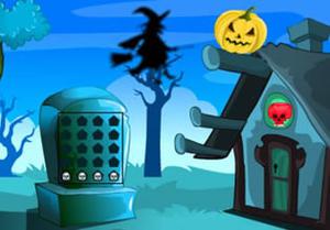 play Halloween Forest Escape 2 (Games 2 Mad)