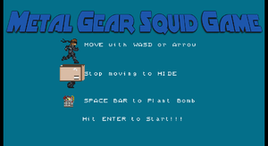 play Metal Gear Squid Games