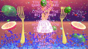 play Very Cool Awesome Fruit Jello Fork Game Thing