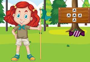 play Find Map For Scout Girl