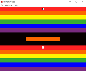 play Rainbow Race