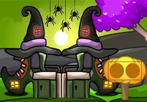 play Halloween Witch Mountain Escape