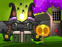 play G2M Halloween Witch Mountain Escape Html5