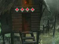 play Halloween Cave Man Escape