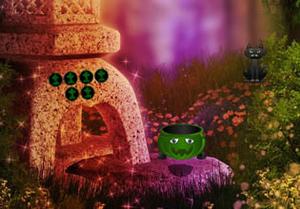 play Treat Witch Girl Escape