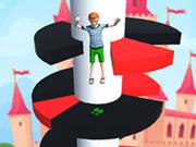 play Royal Helix Jump 3D