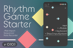 play Rhythm Game Starter [Unity Asset]