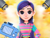 play Violet Fall Fashion Shoot