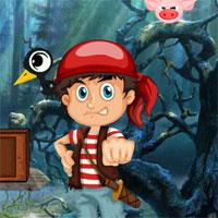 play Games4King-Hunter-Boy-Rescue