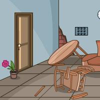 play Genie Damaged Room Escape