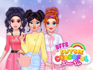 play Bffs Cutsie Colorful Dress Up