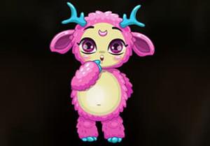 play Pink Sheep Monster Escape