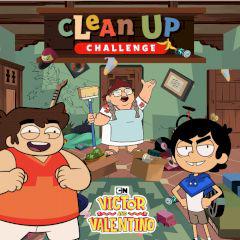 play Victor And Valentino Clean Up Challenge